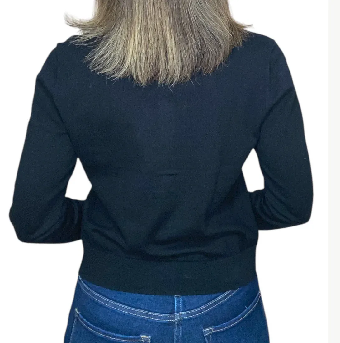 Beaded Collar Cardie