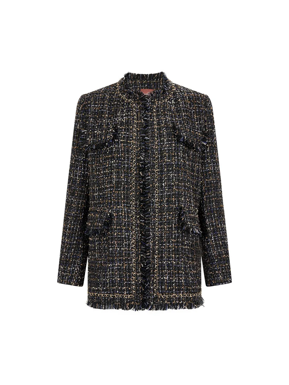 Callia chain tweed jacket