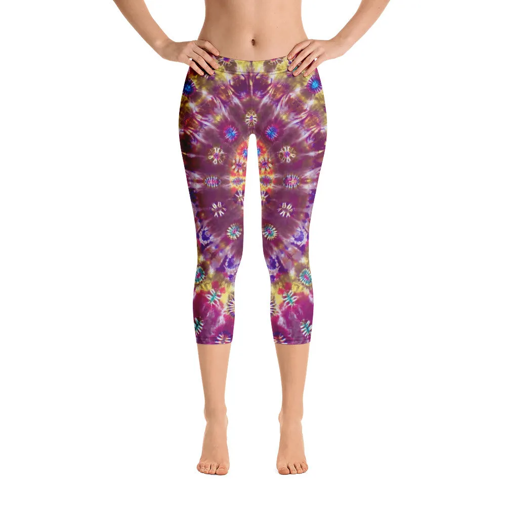 Fall Phantasm' Capri Leggings
