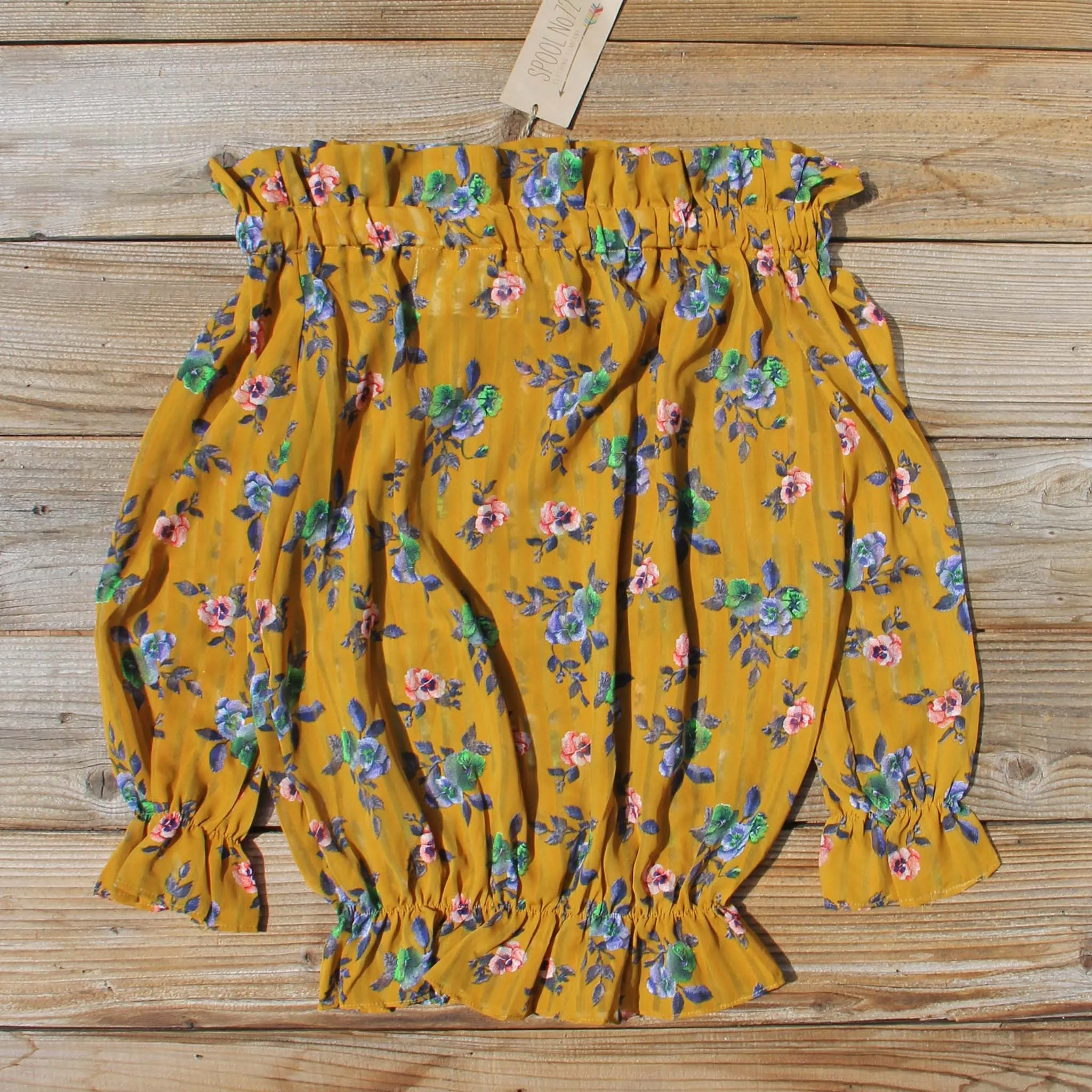 Fall Phlox Blouse