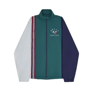 Helas X Nautica Tracksuit Jacket (Beige / Green / Navy)