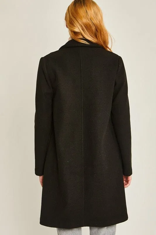 Here is an optimized title for the product:

Womens Cozy JQ Fleece Long-Line Coat with Stylish Design

If you want to specify any additional modifiers, such as color or size, they could be added as needed, such as:

Womens Cozy Black JQ Fleece Long-Line Coat with Stylish Design - Available in All Sizes

Please let me know if there are any specific attributes youd like included.