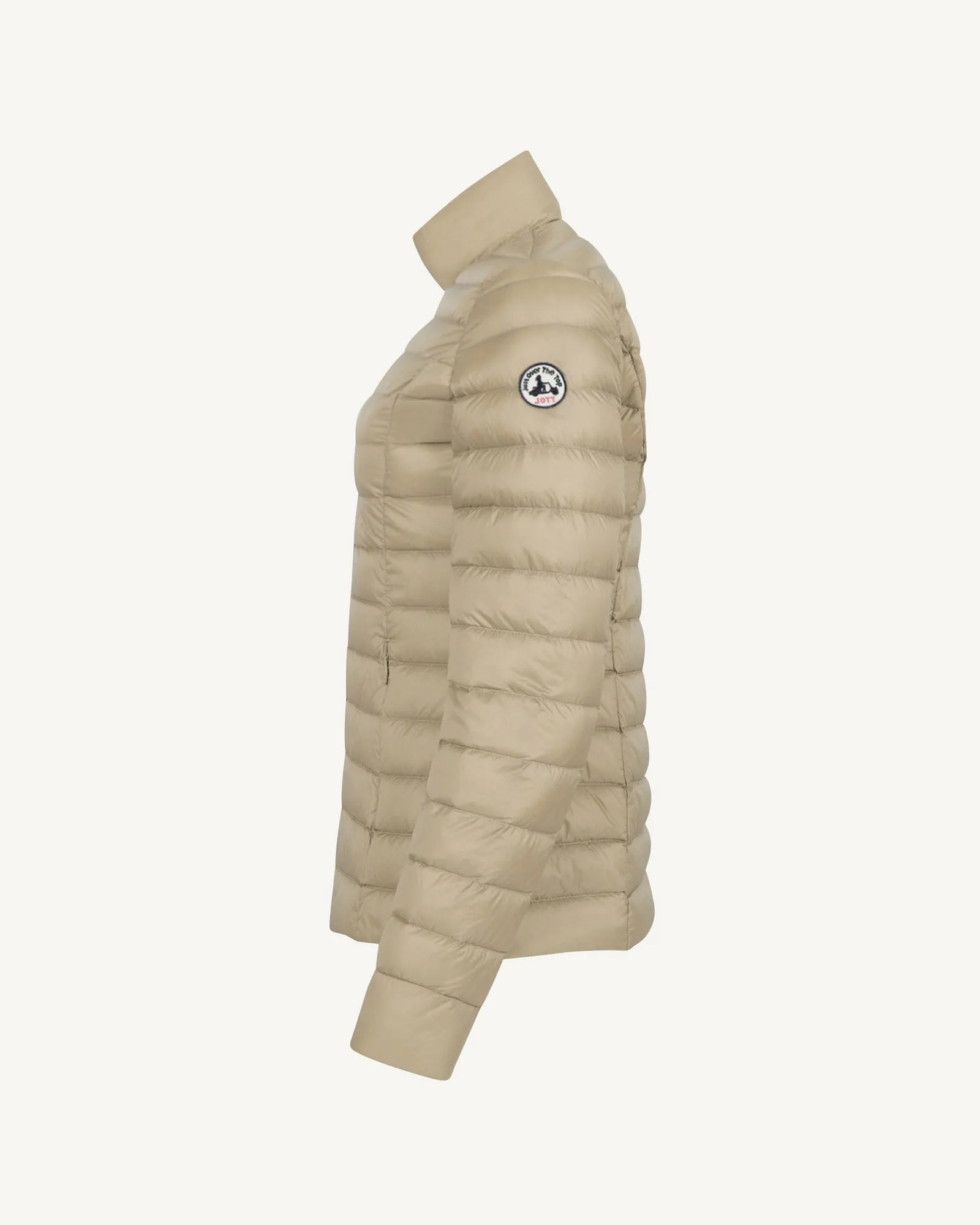 Lightweight down jacket Beige Cha