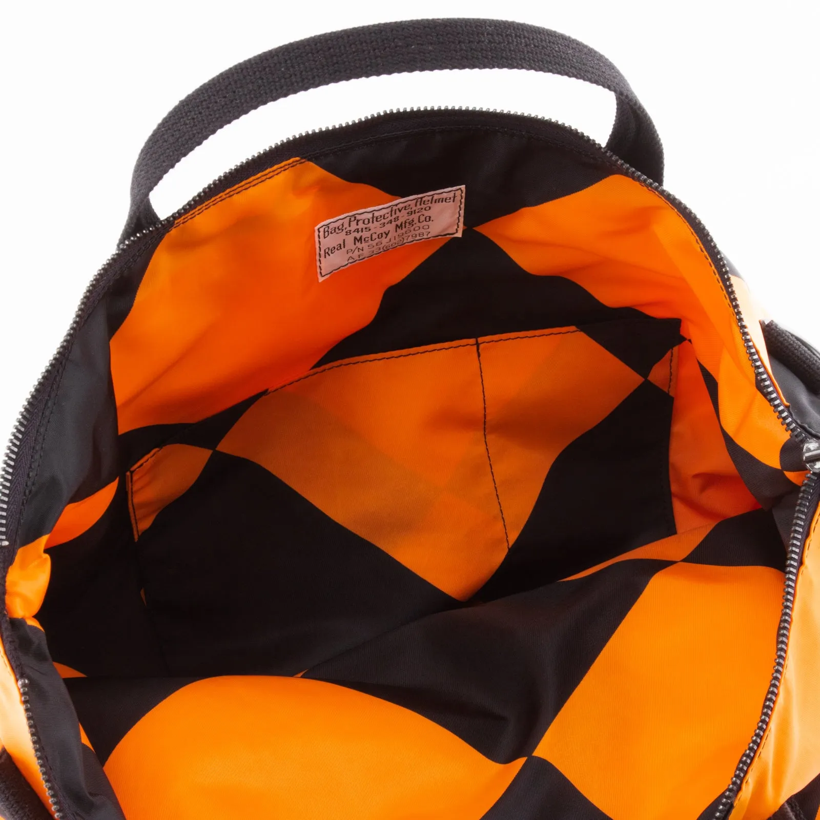 Linecrew Helmet Bag - Orange/Black