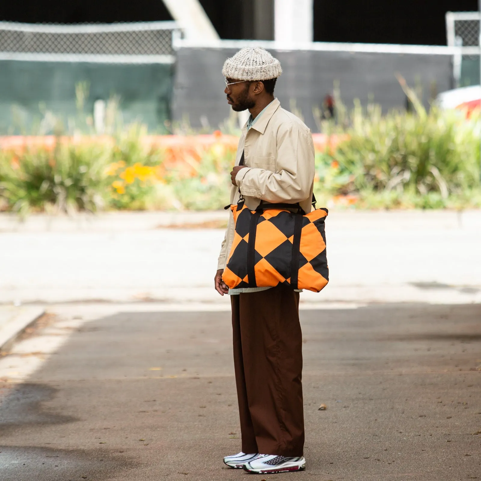 Linecrew Helmet Bag - Orange/Black