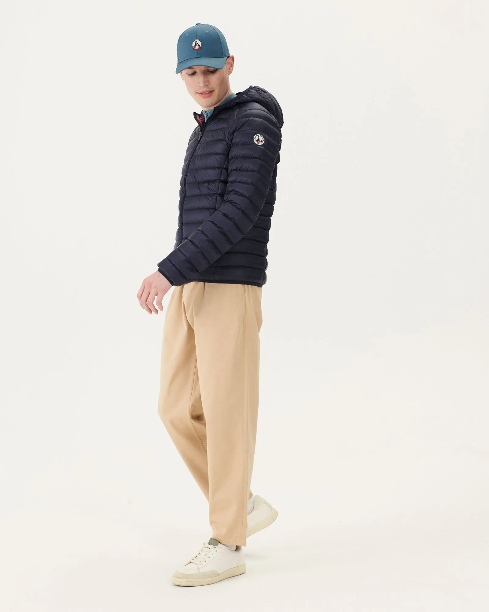 Navy Lightweight down jacket Nico