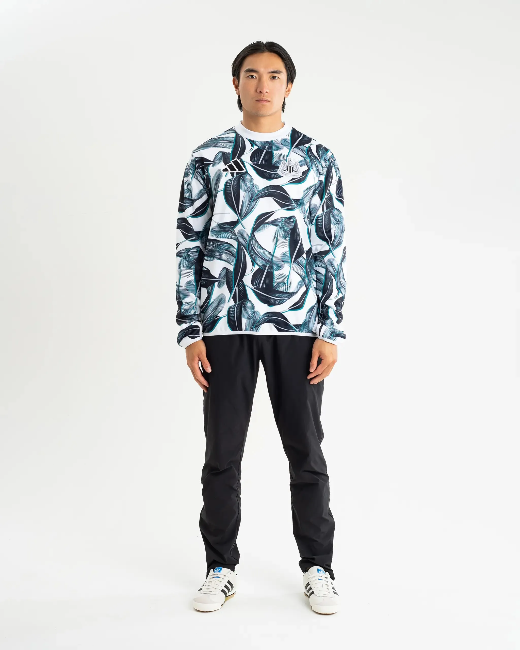 Newcastle United 2024/25 Pre-Match Warm-Up Top by Adidas