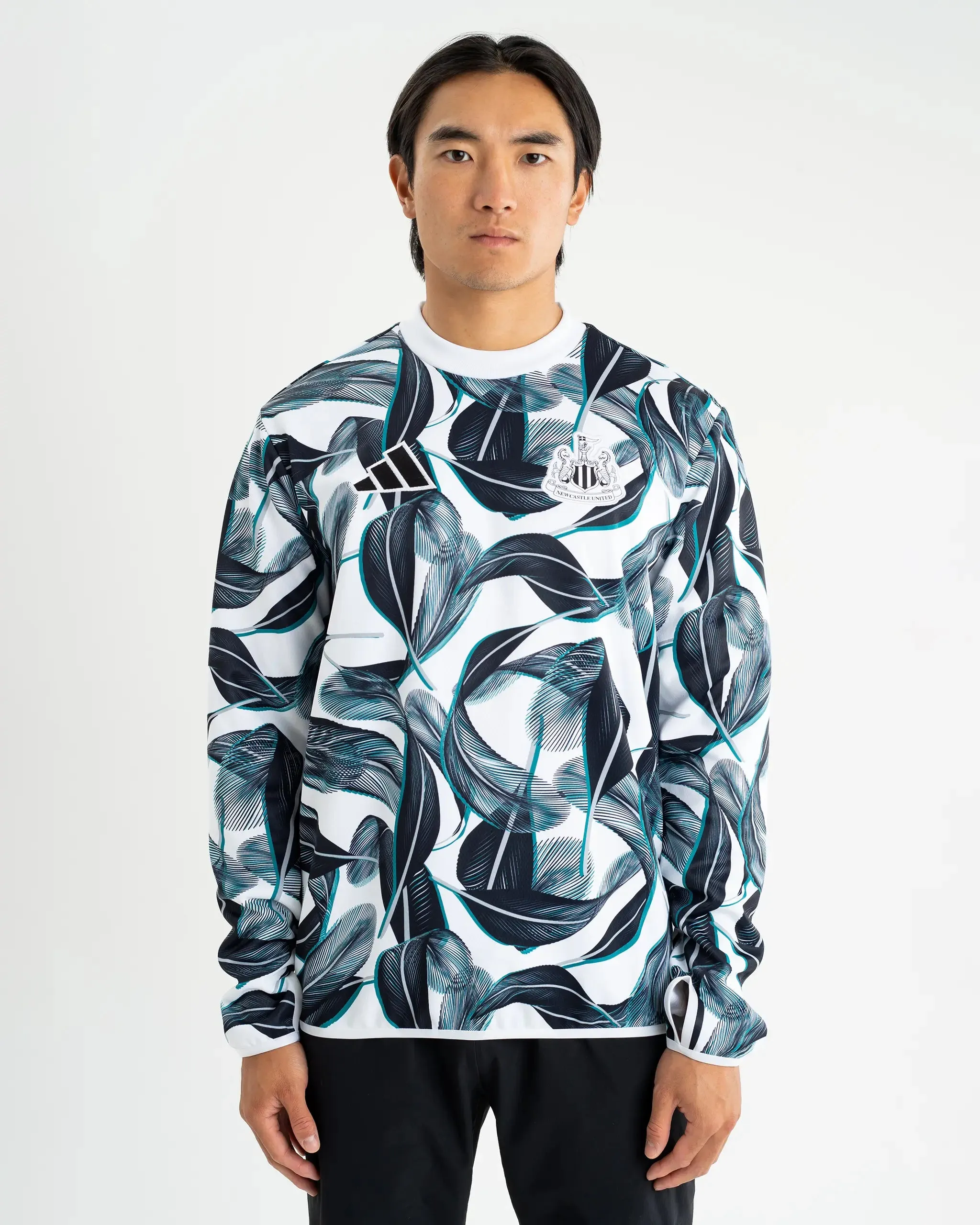 Newcastle United 2024/25 Pre-Match Warm-Up Top by Adidas