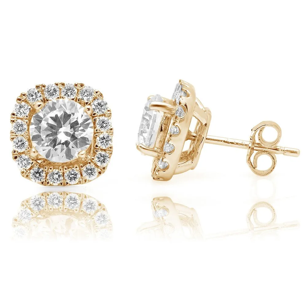 PMI 14W@1.4 28RD1@0.30 4.25MM CUSHION EARRING JACKETS