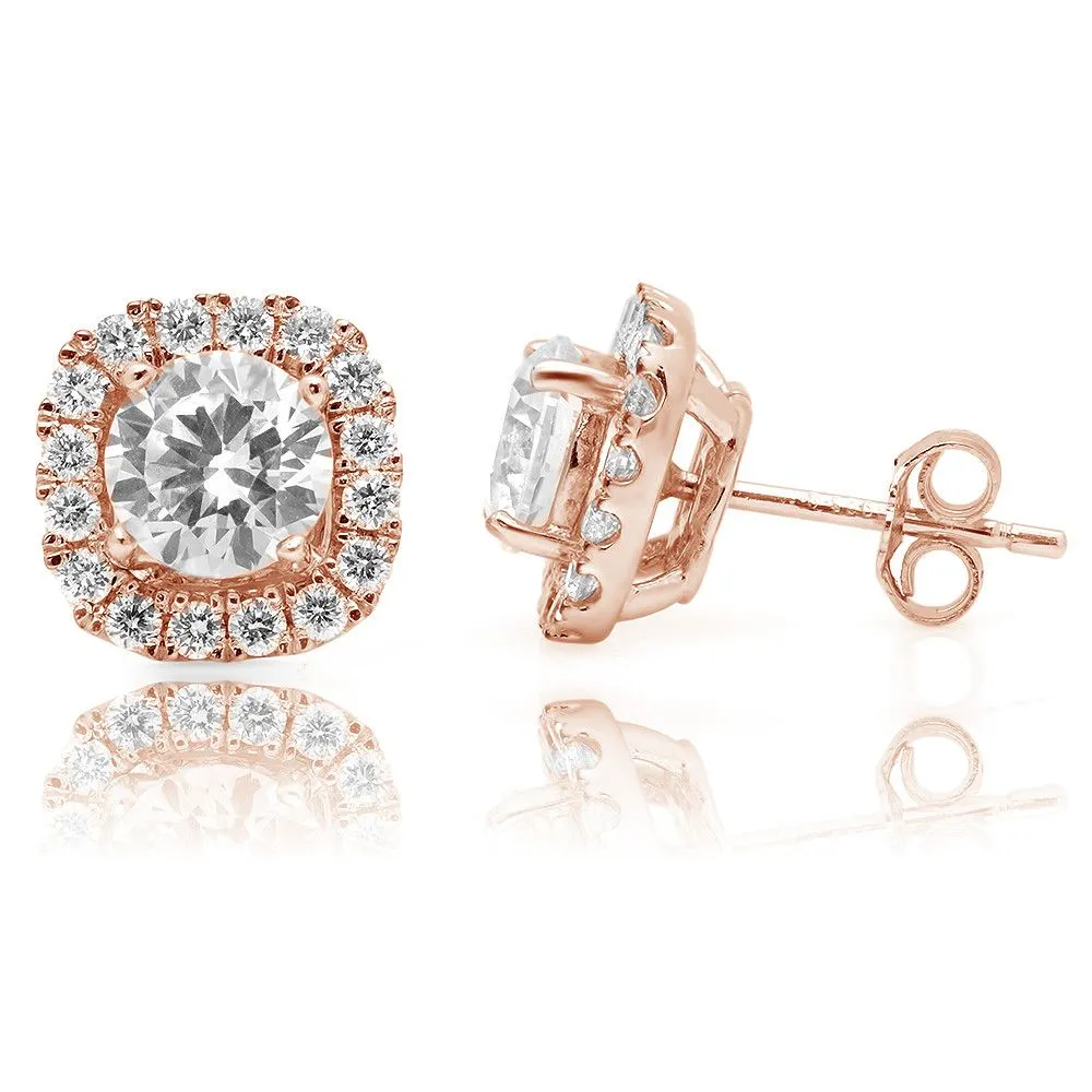 PMI 14W@1.4 28RD1@0.30 4.25MM CUSHION EARRING JACKETS