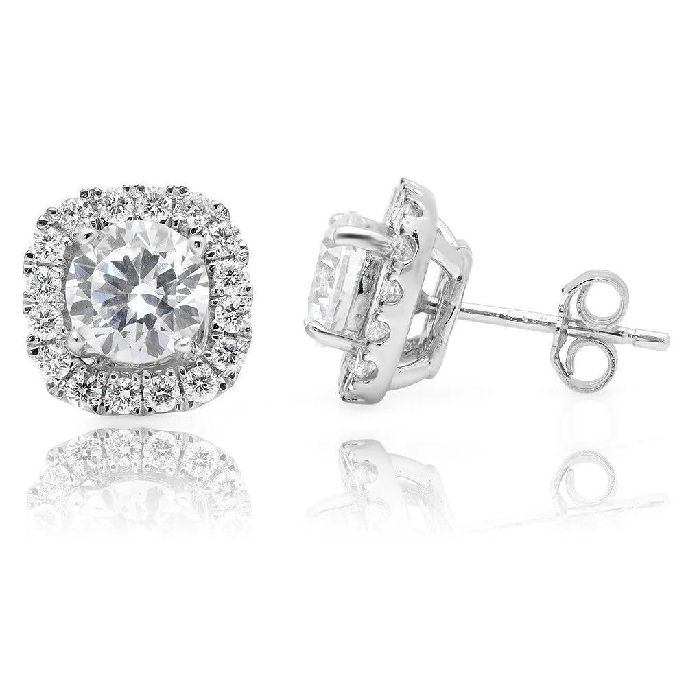 PMI 14W@1.4 28RD1@0.30 4.25MM CUSHION EARRING JACKETS