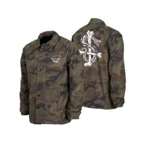 Sketchy Tank Bone Coaches Jacket - Camo