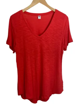 Warm Autumn Paprika V-Neck Tee
