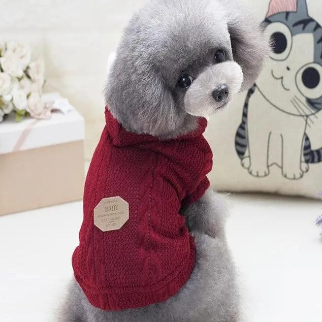 Warm Dog's Sweater