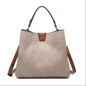Warm Grey Satchel